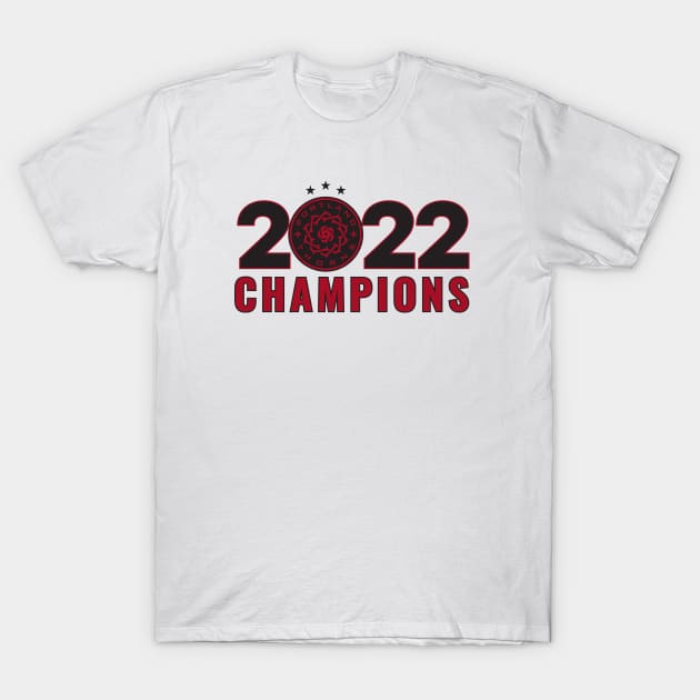 Thorns Champions 10 T-Shirt by Very Simple Graph